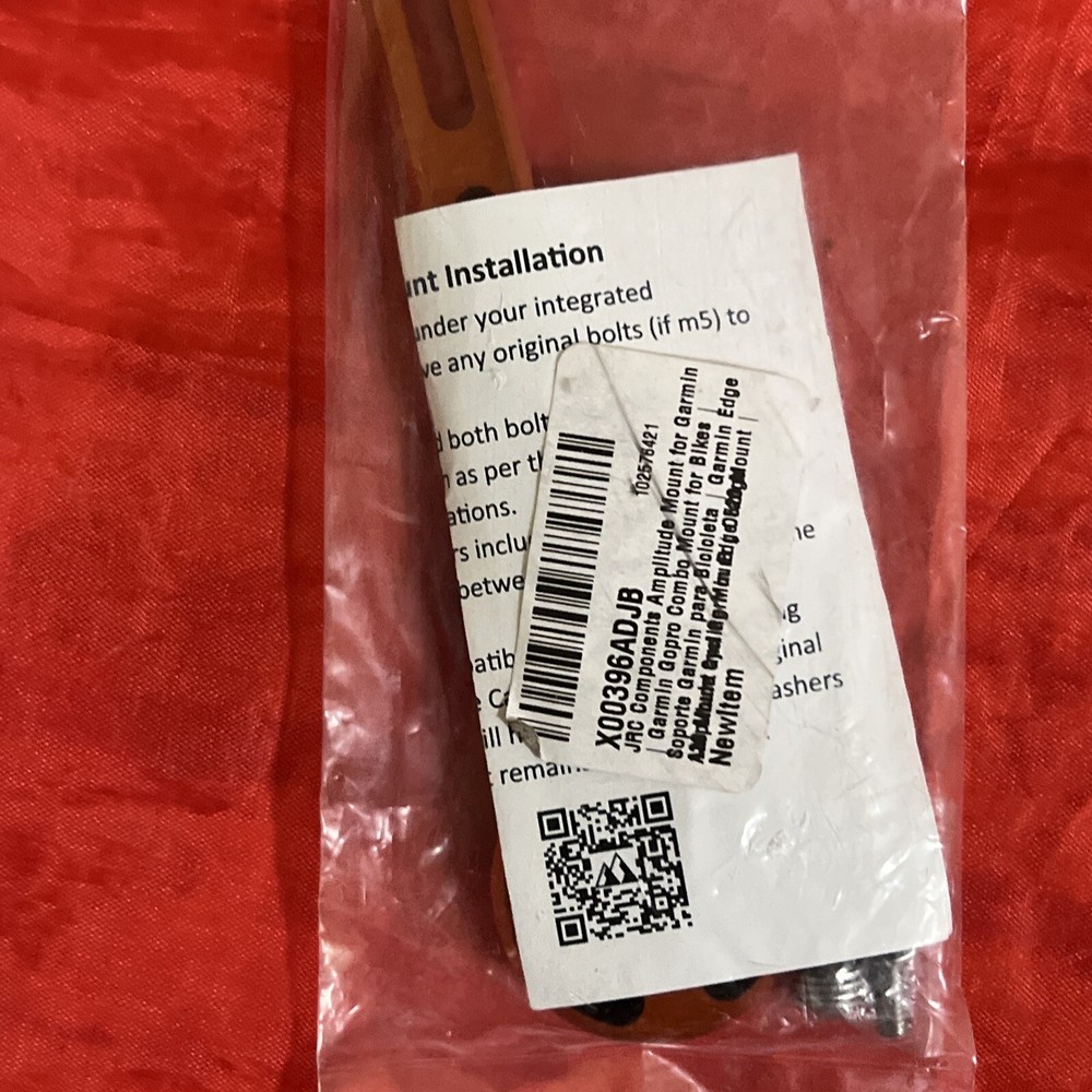 JRC Amplitude Computer Mount (Orange)- Garmin