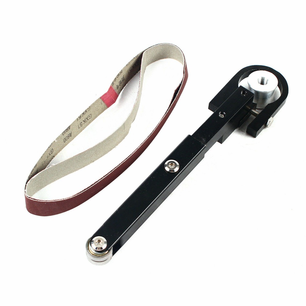 Belt Sander Attachment Angle Grinding Sanding Machine Bracket + Belt 60-800 Mesh