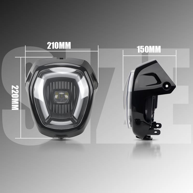 LED Headlight Assembly High Low Beam + DRL Lamp For Honda Navi NVA110B 2016-2021