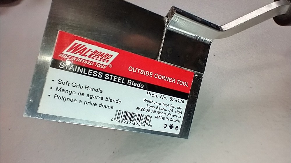 Wal-Board Mud Tools- Inside & Outside Corner Tools- 1 New, 1 Used.