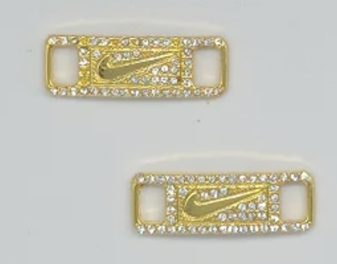 Nike AF1 Replacement Lace Tags Lace Locks Shoe badge Air Force Ones Dubraes ⚡️