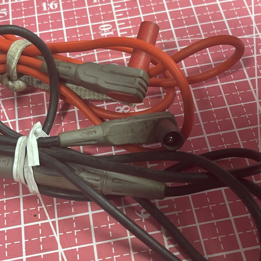 Multimeter Meter Test Prob Leads 1kv 10A Cat III Tested / Working Set