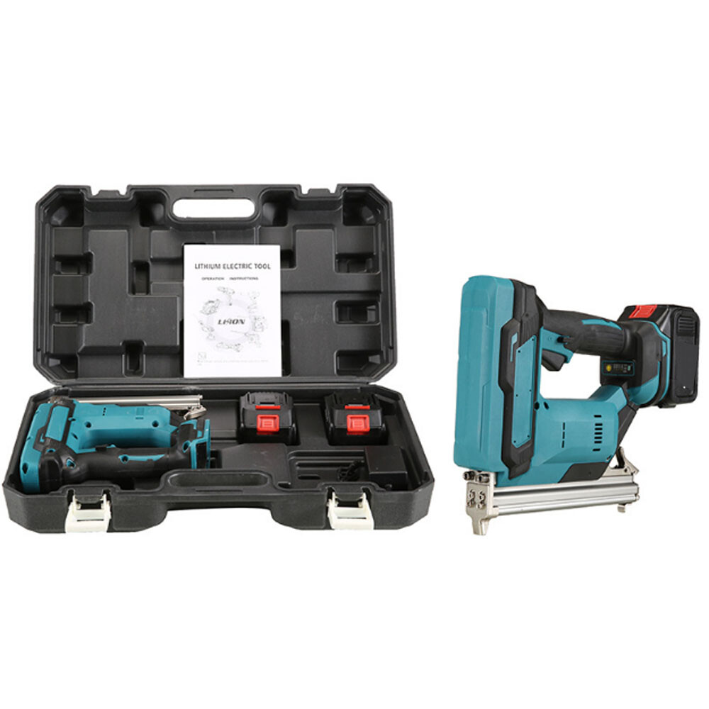 Brushless Cordless Brad Nailer Straight Finish Nail Gun Electric Nail Gun