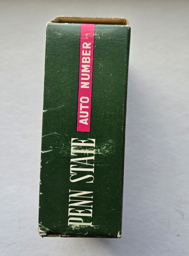 Penn State Automatic Numbering Machine With Original Box Paperwork Japan