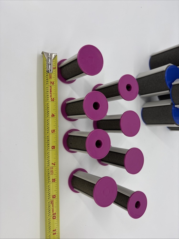 Vidal Sassoon Steam Setter 20 Rollers Replacements 3 Sizes With Clips