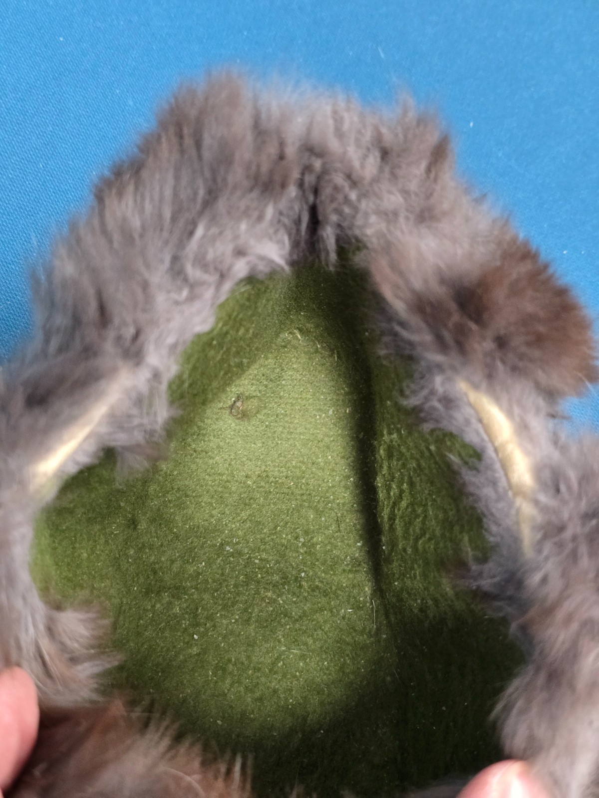 Vintage Handmade Alaska Native Inuit Eskimo Fur Slippers Beadwork 8.5-9