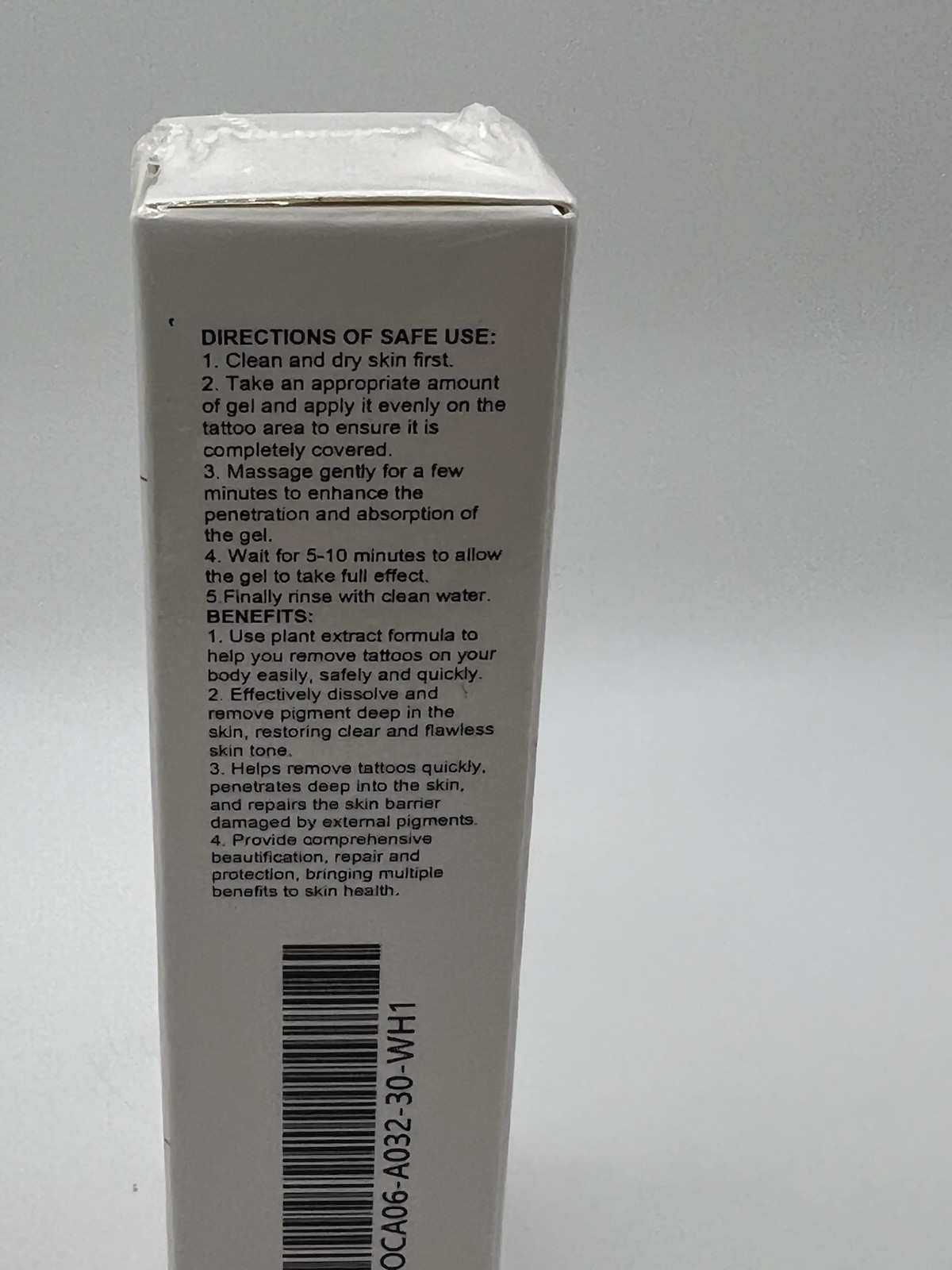 Oceaura Pure Herbal Tattoo Dissolving Gel 1oz