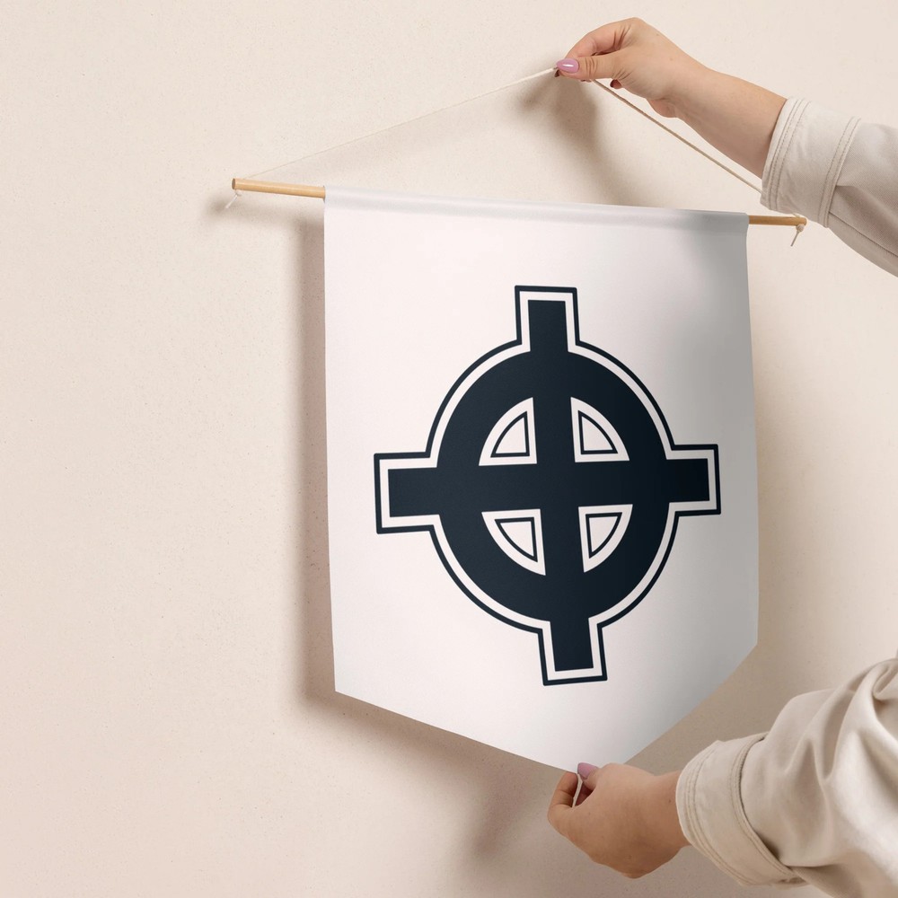 Celtic Cross Pennant banner