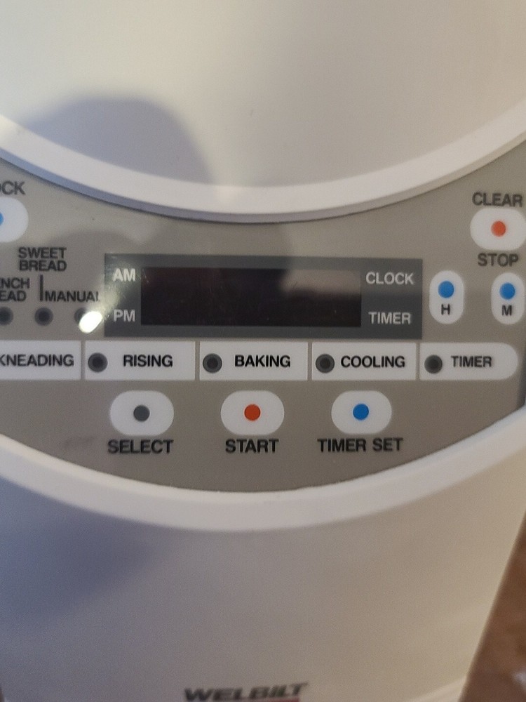 Welbilt The Bread Machine Model ABM-100-3 Bread Maker- Tested & works