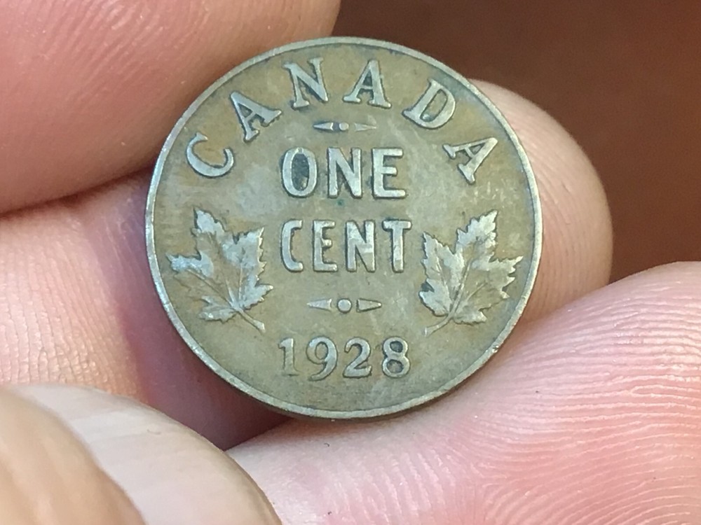 1928 Canada Small Cent