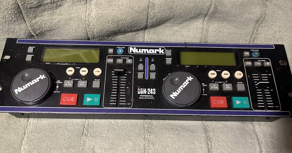 NUMARK CDN22 MK4 HEAD CONTROL UNIT UNTESTED