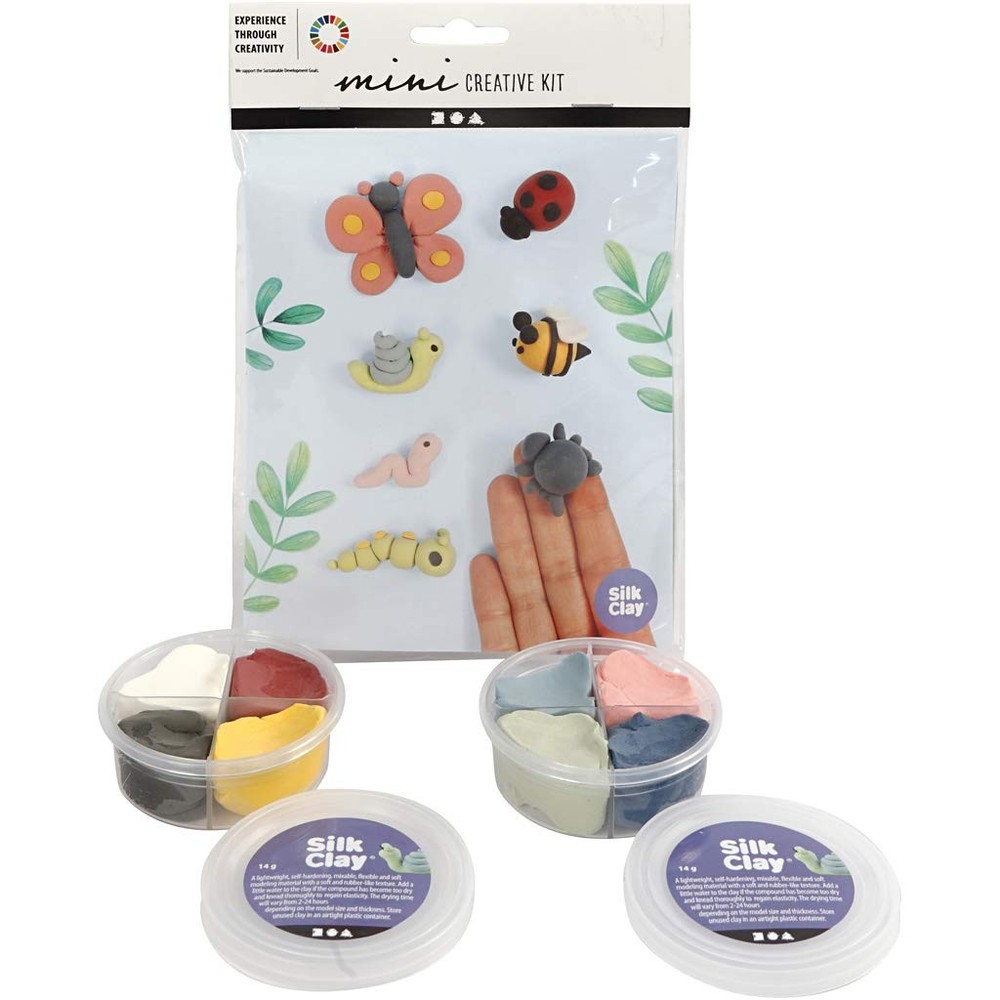 Mini Creative Kit, Modelling - Bugs, 1set