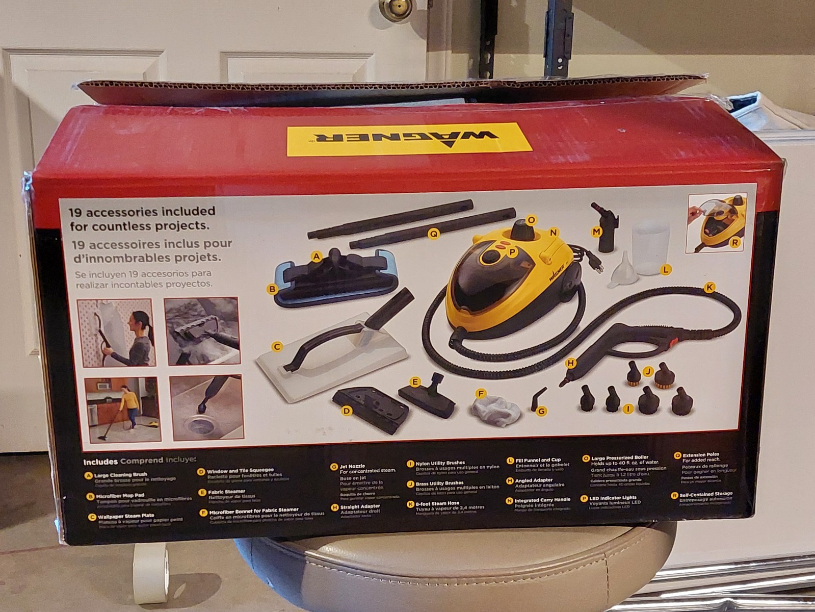 Wagner Power Steamer 915e Multi-Purpose Cleaner