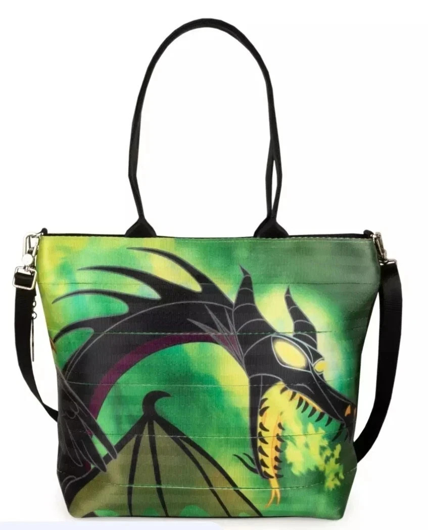 Harveys Disney Maleficent Dragon Sleeping Beauty Tote Bag Purse NWT Sold Out!