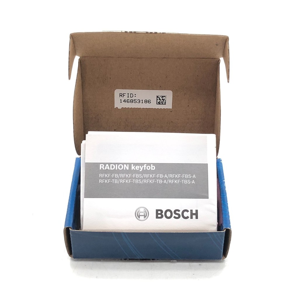 NEW Bosch RFKF-FBS-A Encrypted Wireless 4-Button Programable Keyfob Transmitter