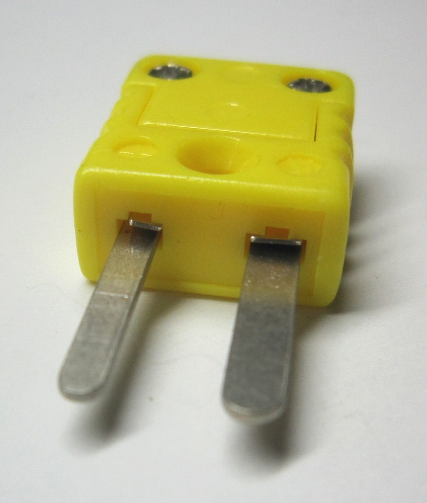 Miniature Mini K-Type Connector Plug Male for thermocouple wire sensor probe