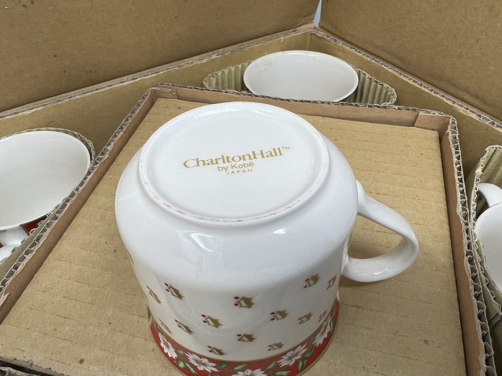 KOBE CHARLTON HALL CLASSIC TRADITIONS 4 3-PIECE PLACE SETTINGS W/ BOX *Missing*