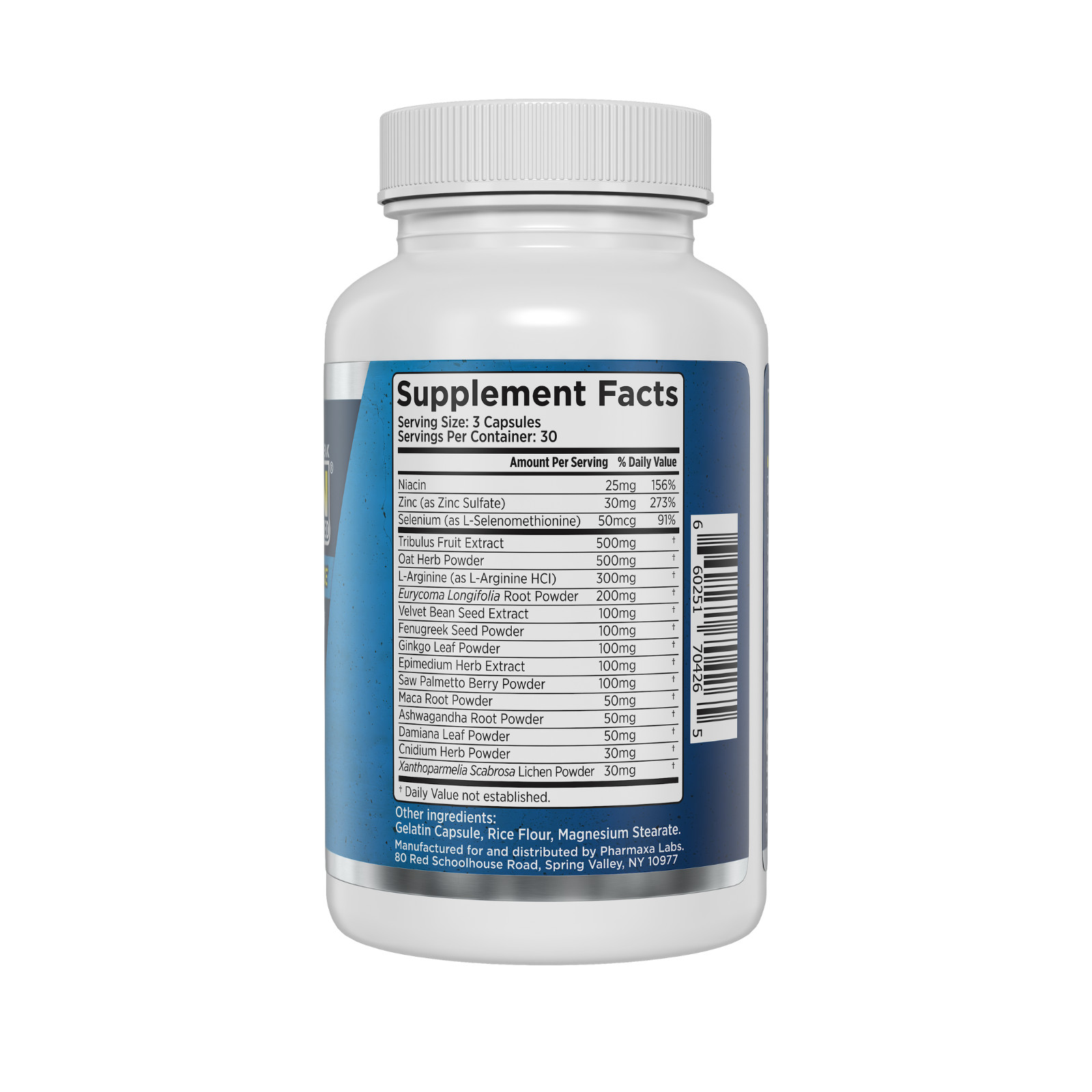 Virectin Male Enhancement | Natural Stamina & Performance 90 Capsules