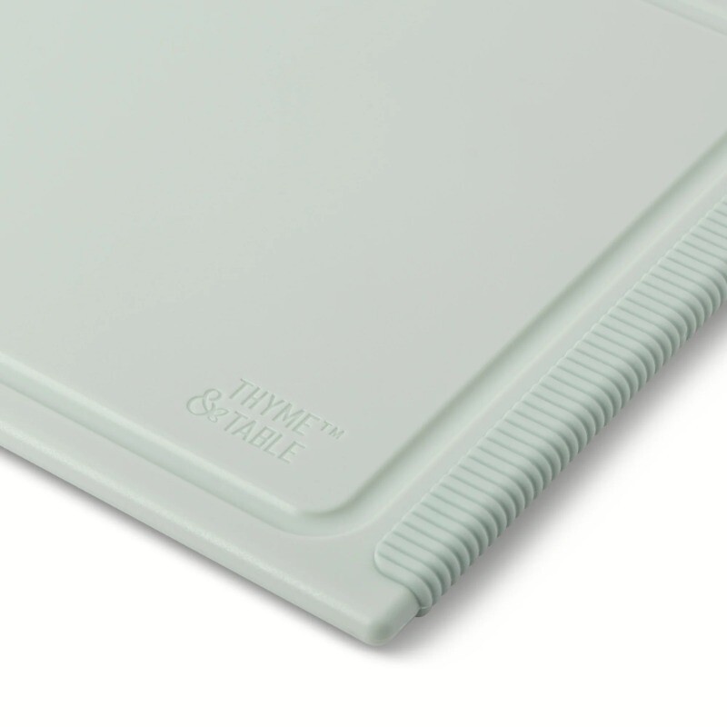 Thyme & Table Medium 10"x14" Poly Cutting Board - Sage