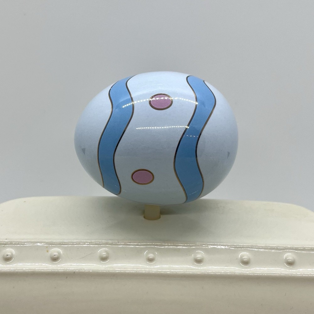 Nora Fleming Mini Wavy Blue Easter Egg A95 Retired