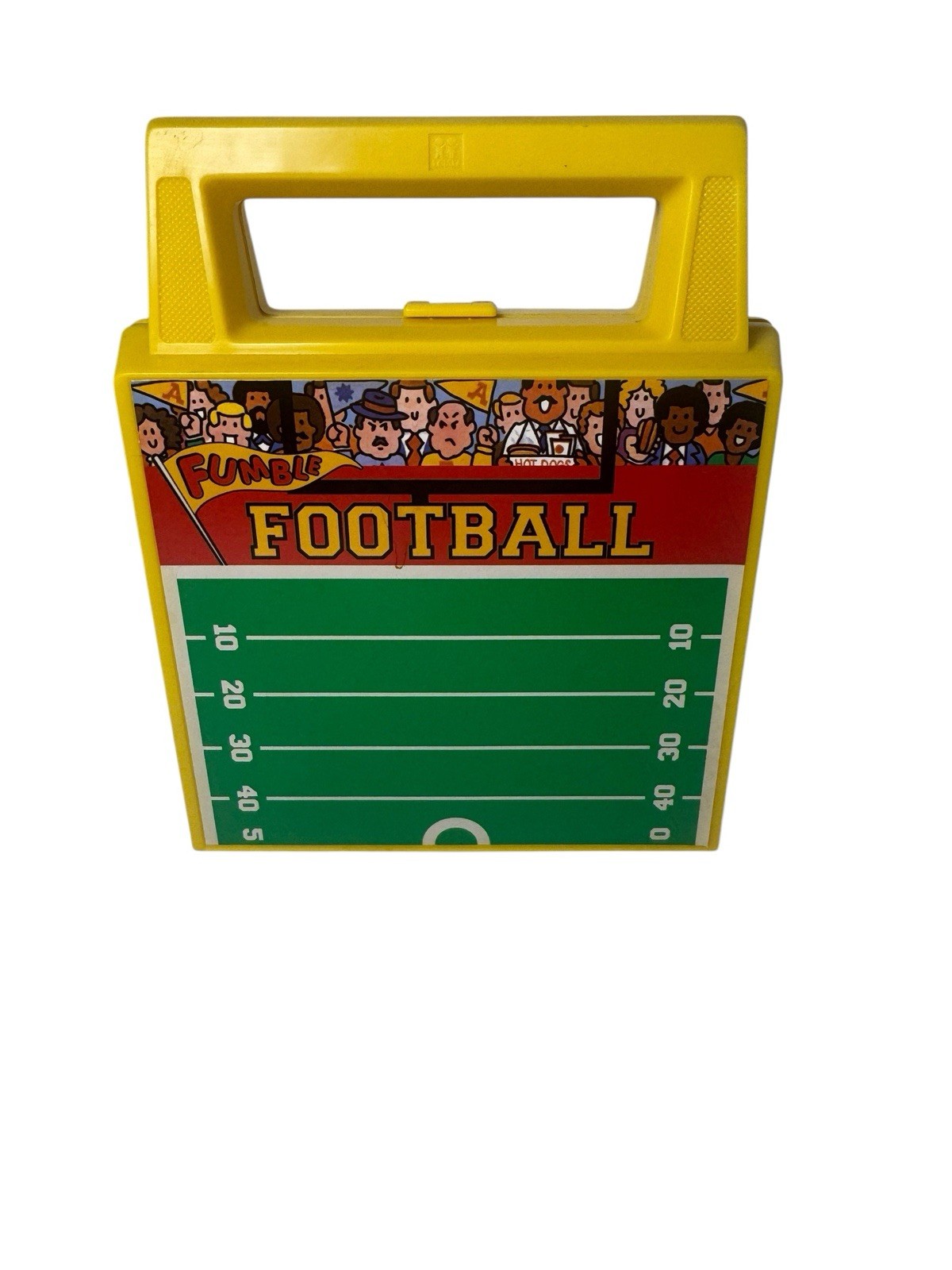 Vintage TOMY Funny Football Wind Up Toy Game Case Only- Fast Shipping