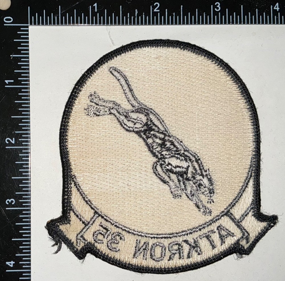 Cold War USN US Navy VFA-35 ATKRON Fighter Attack Squadron Patch
