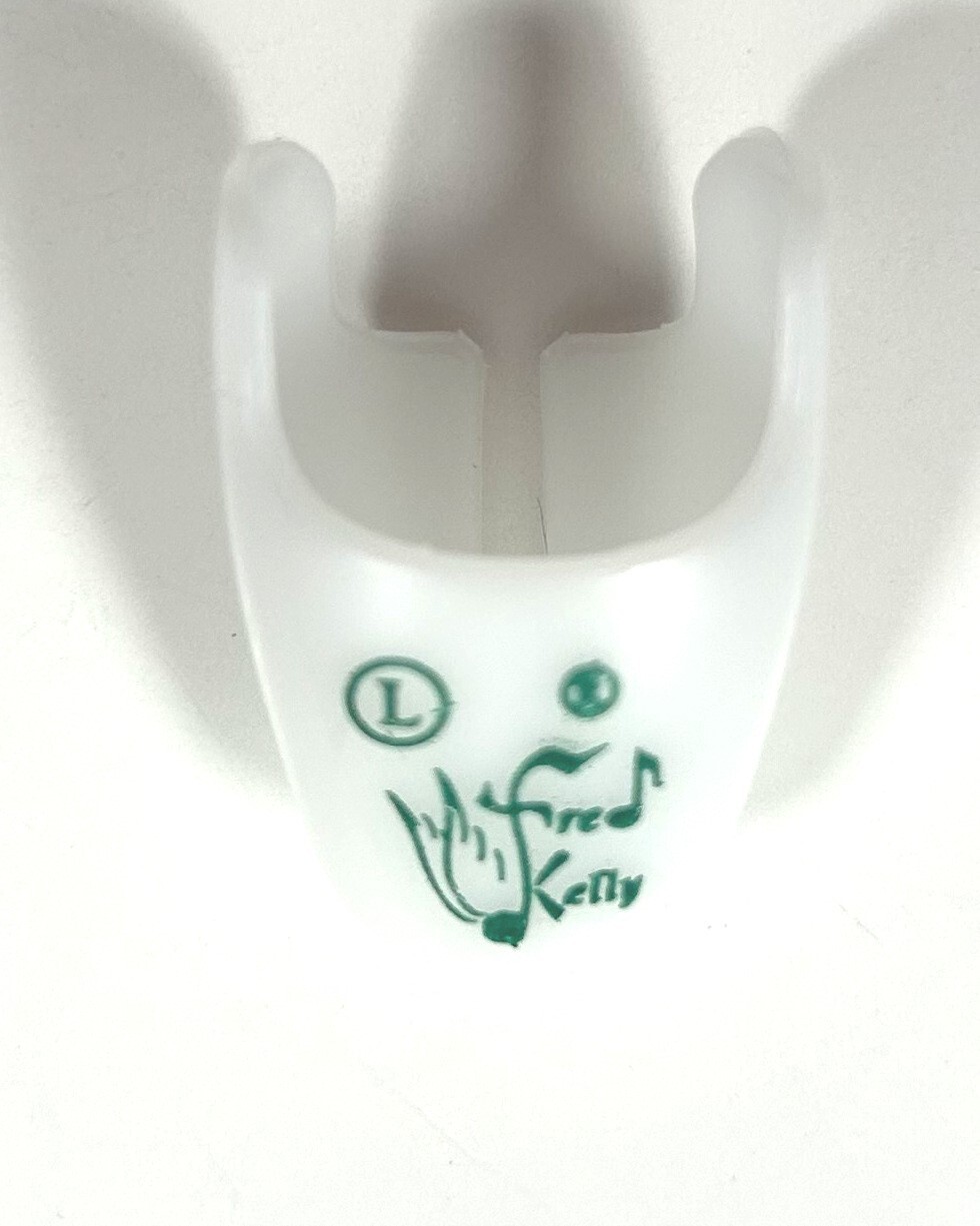 Fred Kelly Picks Finger Delrin Freedom Large 3 Pack