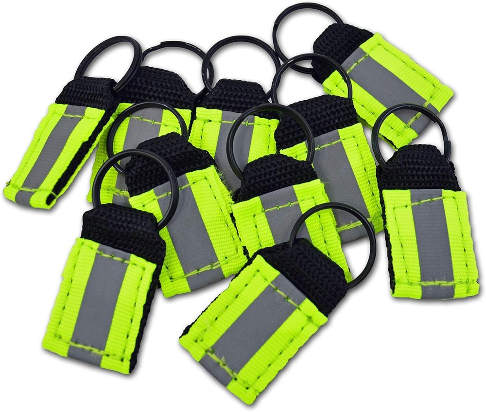 Lightning X Products Hi-Vis Reflective Balistic Nylon Webbing Zipper Pulls for E