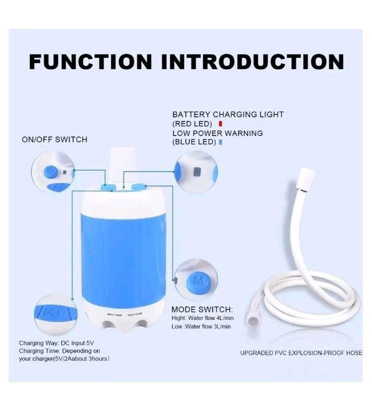 Outdoor Mobile Electric Bathing Device