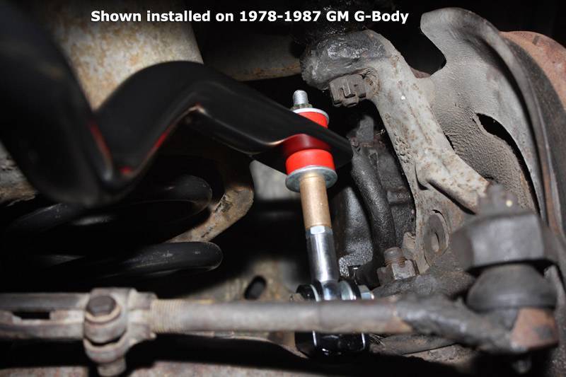 Spherical Front Sway Bar End Links | 1994-2004 Ford Mustang