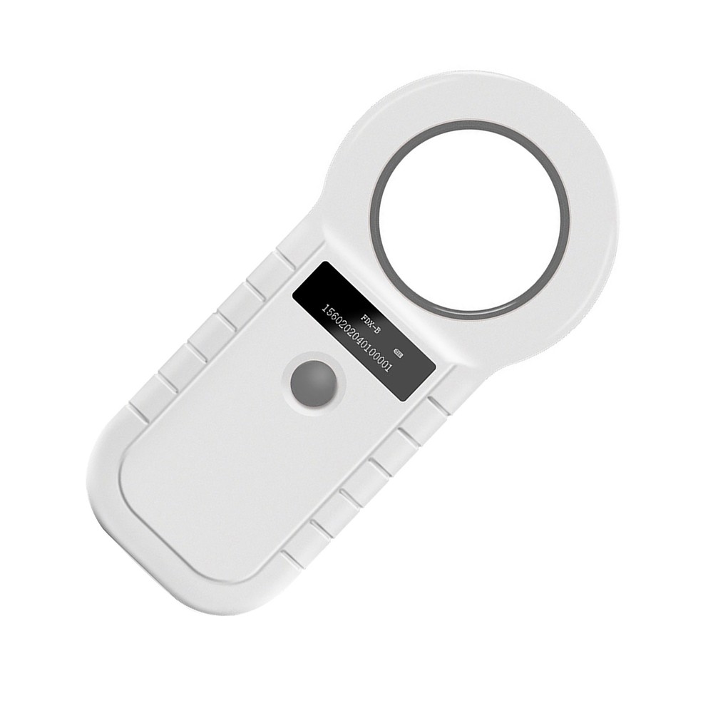 OLED Display FDX-B EMID Animal Microchip Identification Dog Cat Tag ID Reader