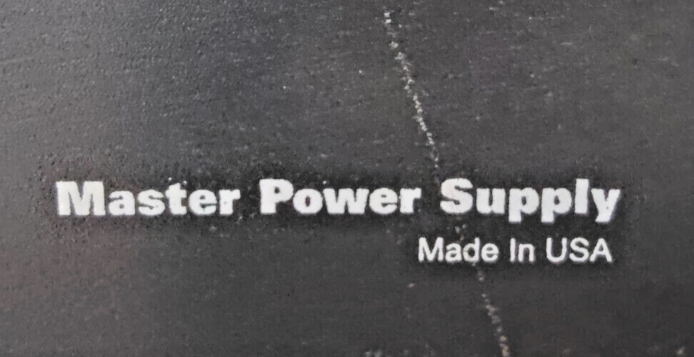 Pelco MCS16-20 MCS SERIES, Master Power Supply Legend