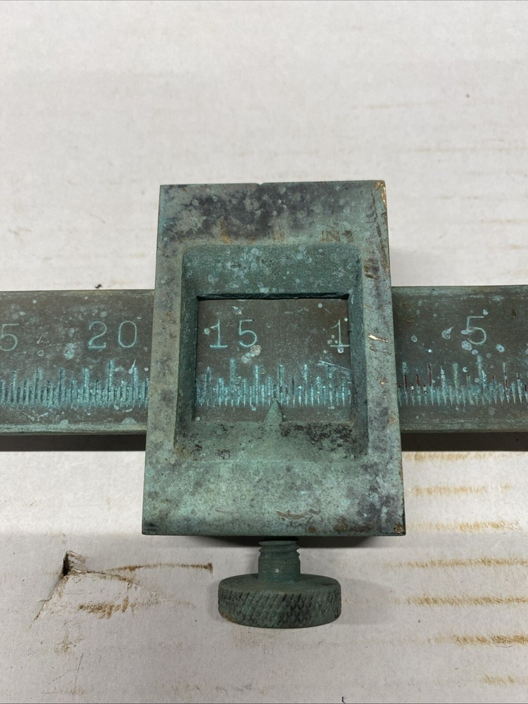 Fairbanks Platform Scale Bar Brass FB-08