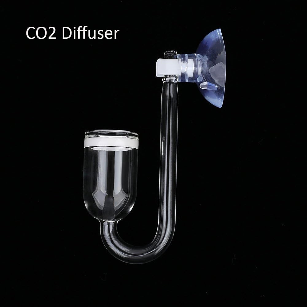 Nano CO2 Diffuser Glass Reactor for Aquarium Diffuser, Diffuser-Nano