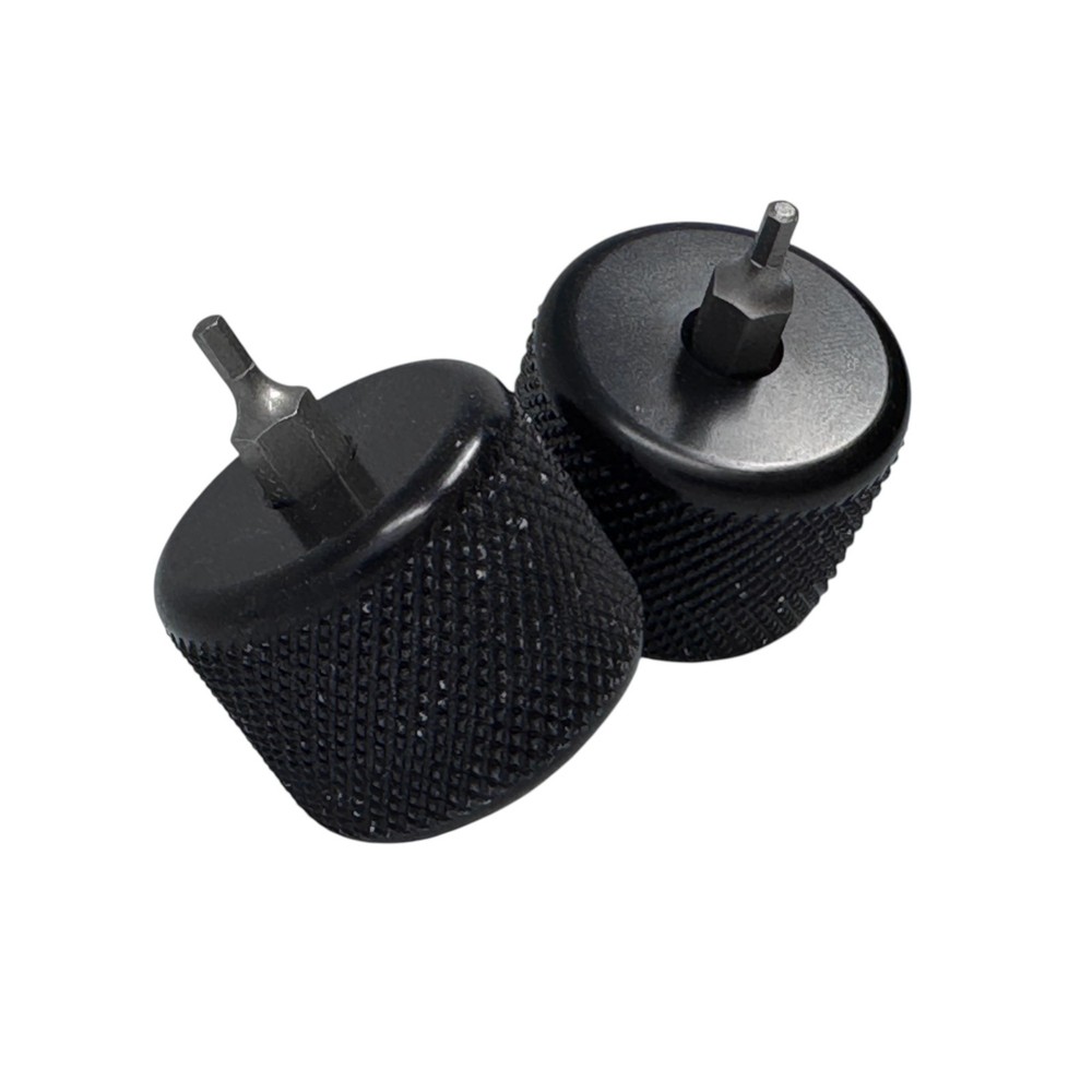 LOT of 2 Zeiss Microscope Focus Adjustment Knobs – Coarse/Fine Control