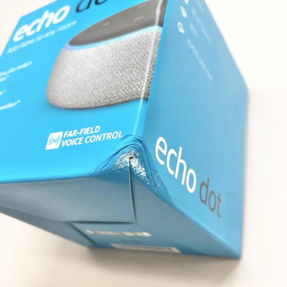 Amazon Echo Dot (3rd Gen) Gray Smart Speaker Alexa Bluetooth Wi-Fi Voice Control