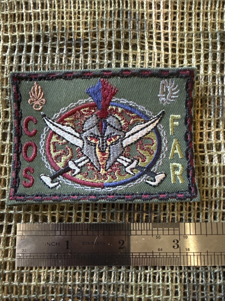 French Army COS FAR Commando Afgan War Patch -ODG Patch