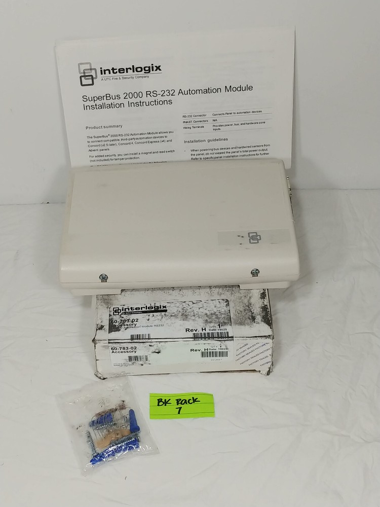 Interlogix 60-783-02 Accessory SB2000 Automation Module RS232