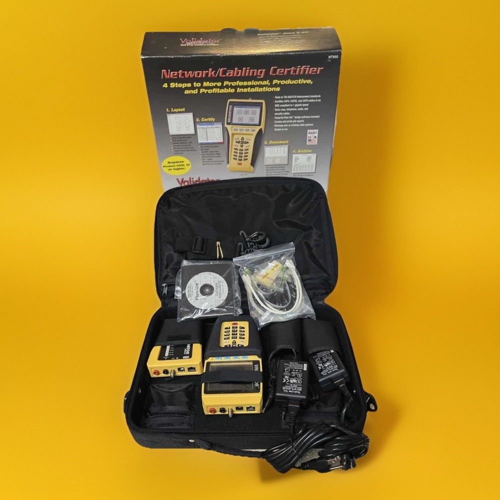 Test-Um Validator NT950 Network | LAN | Ethernet Cable Tester | Open Box New