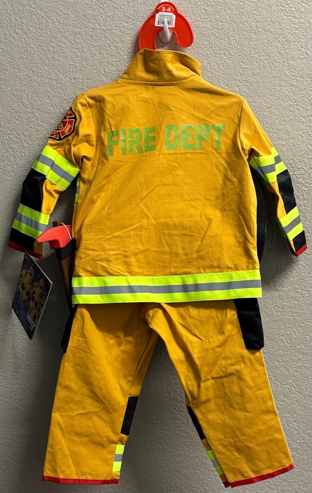 Kid's Teetot & Co Firefighter Costume - Multiple Sizes!