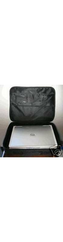 1 BLACK NYLON LAPTOP NOTEBOOK COMPUTER CASE JS75