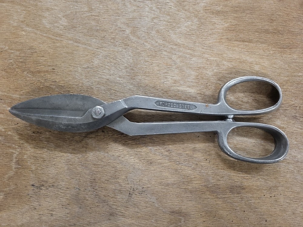 Metal Shears Tinner Snips 12" - Wiss Forged - Solid Steel