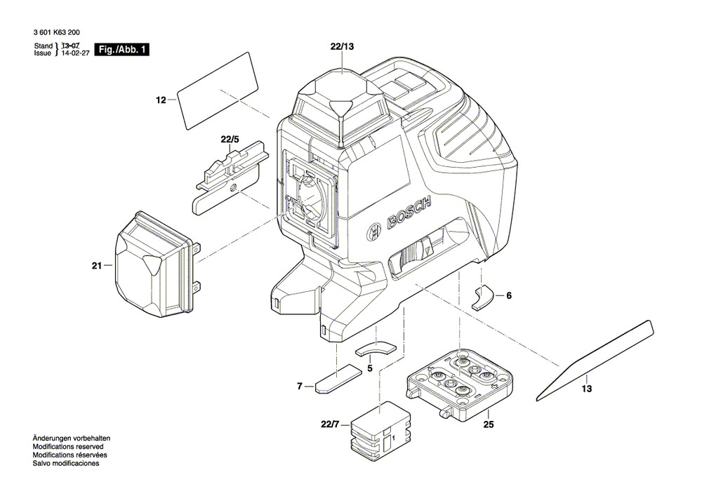 New Genuine Bosch 1618C01774 Window