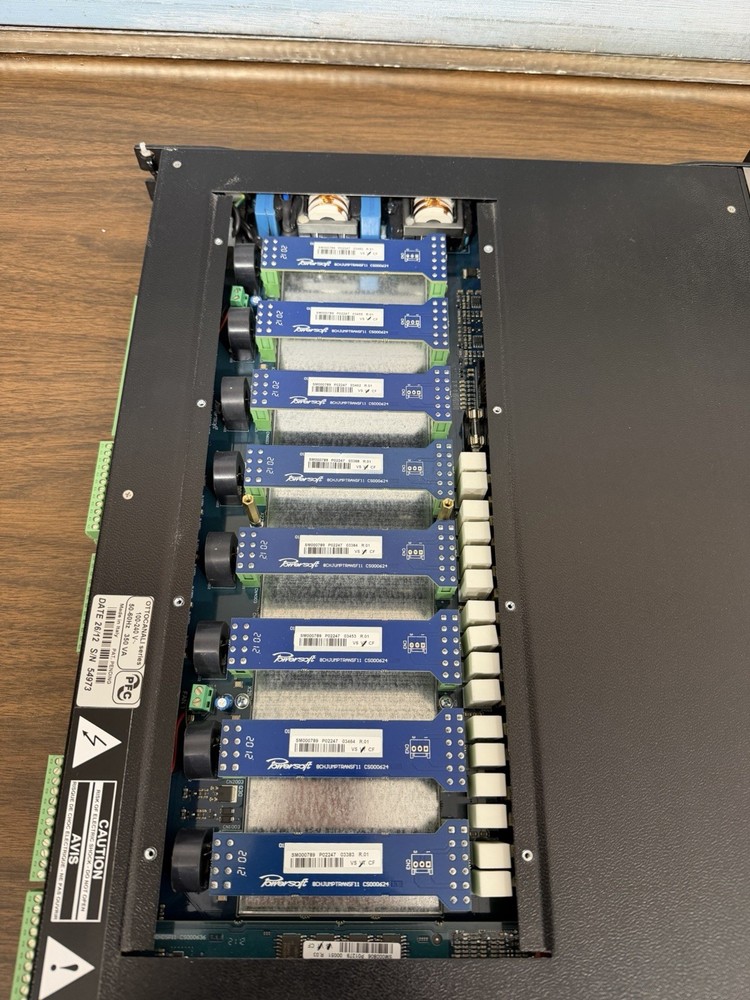 Powersoft Quattrocanali 1204 DSP+ETH Power Amplifier Working Great