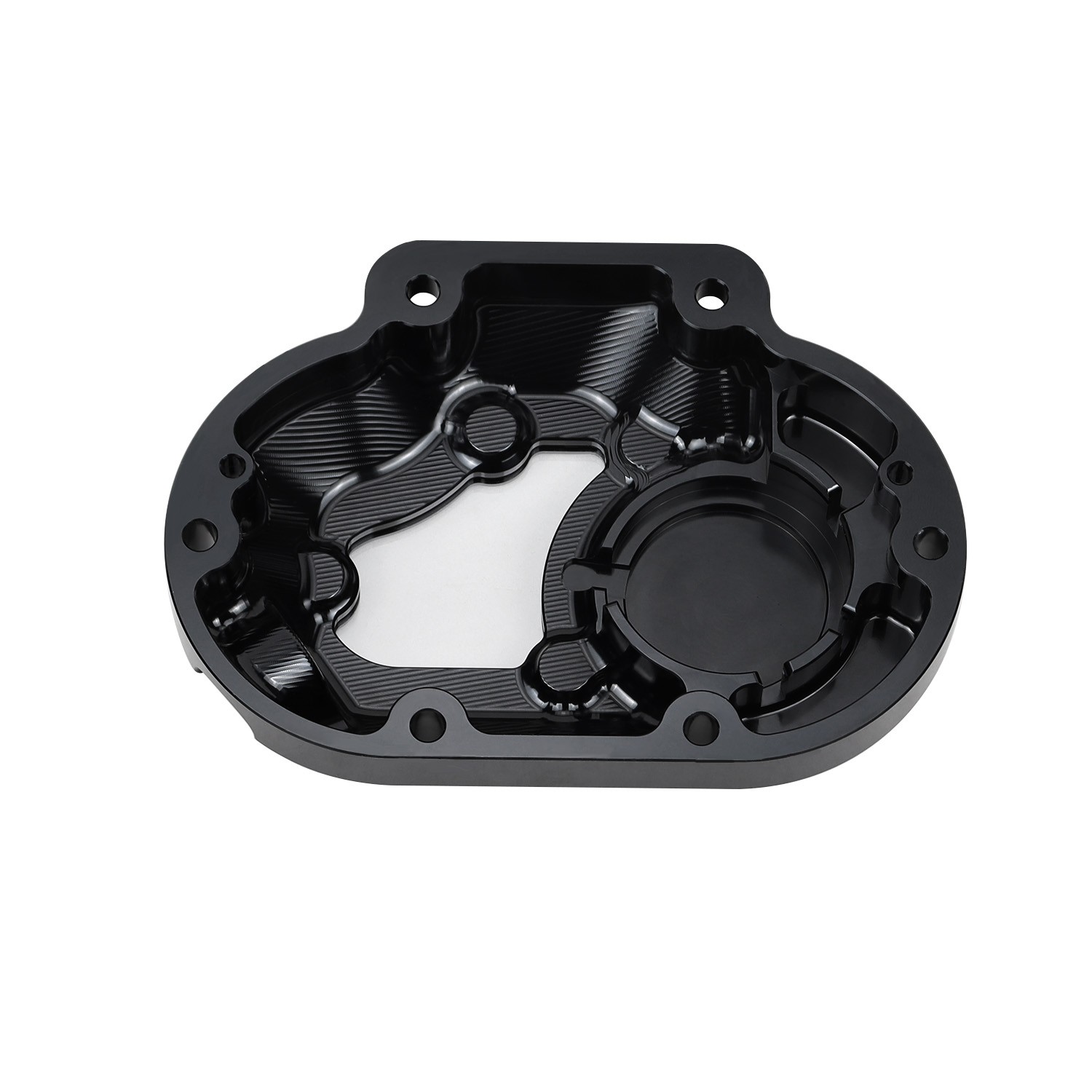 Black Transmission Sider Cover Fits Harley 2017-Later Touring 07-2017 Softail