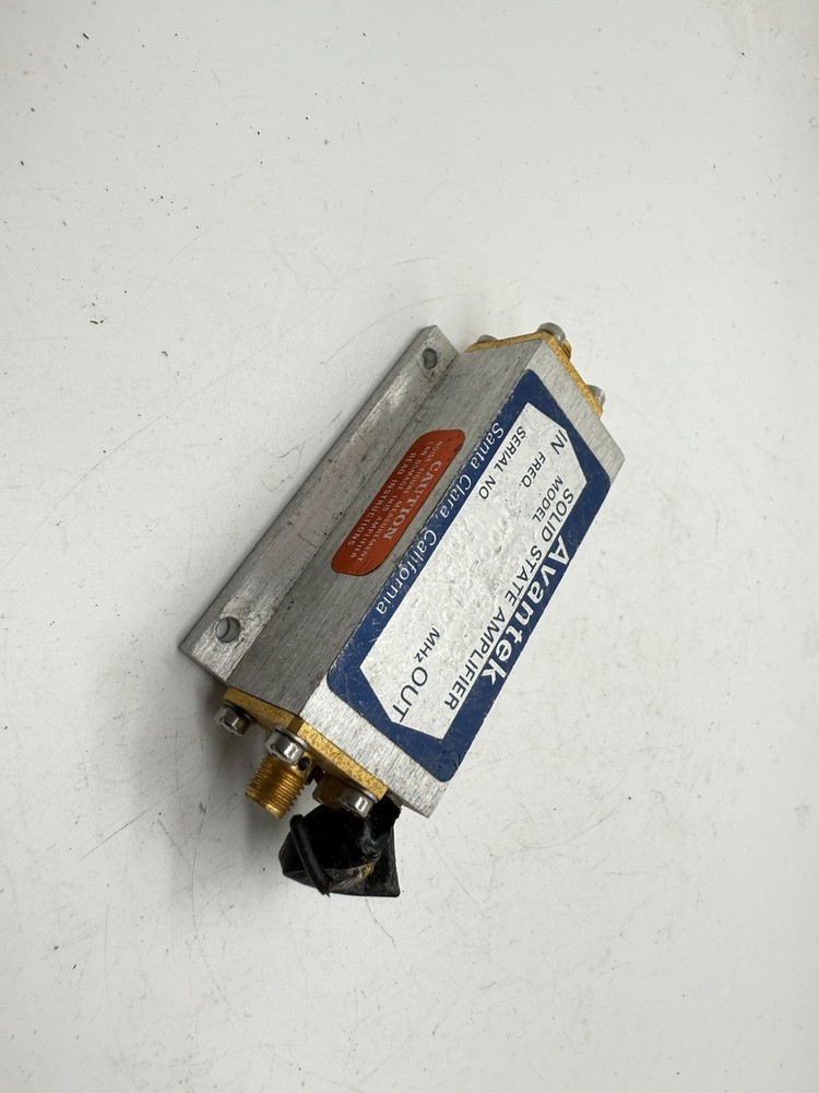 Avantek RF Solid State Amplifier | 1000–2000 MHz | SMA |