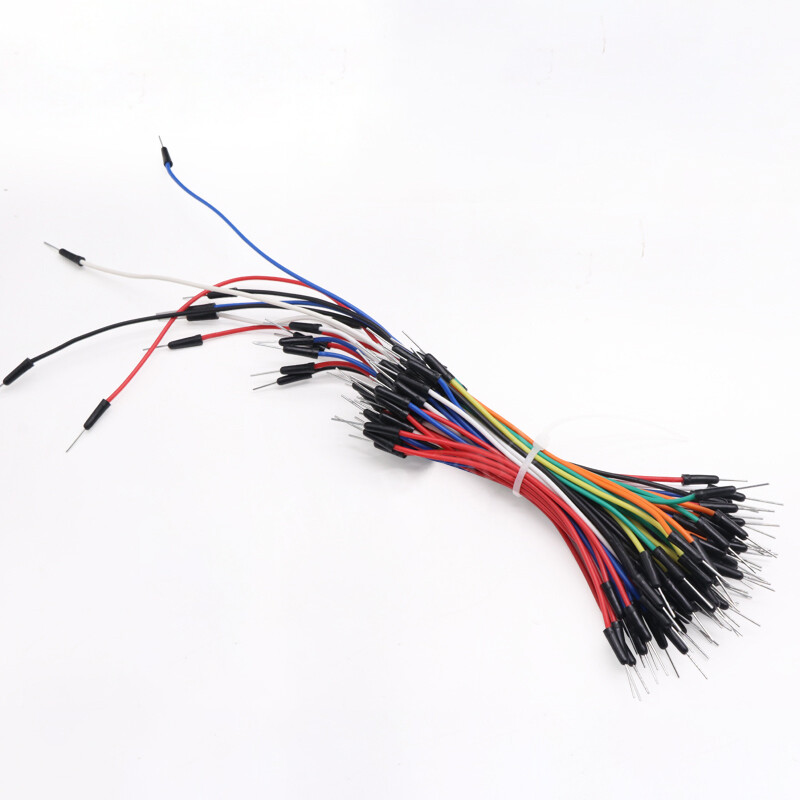 Jumper Wire Breadboard Cable Connecting Wire Length 12cm-25cm 65pcs/bundle