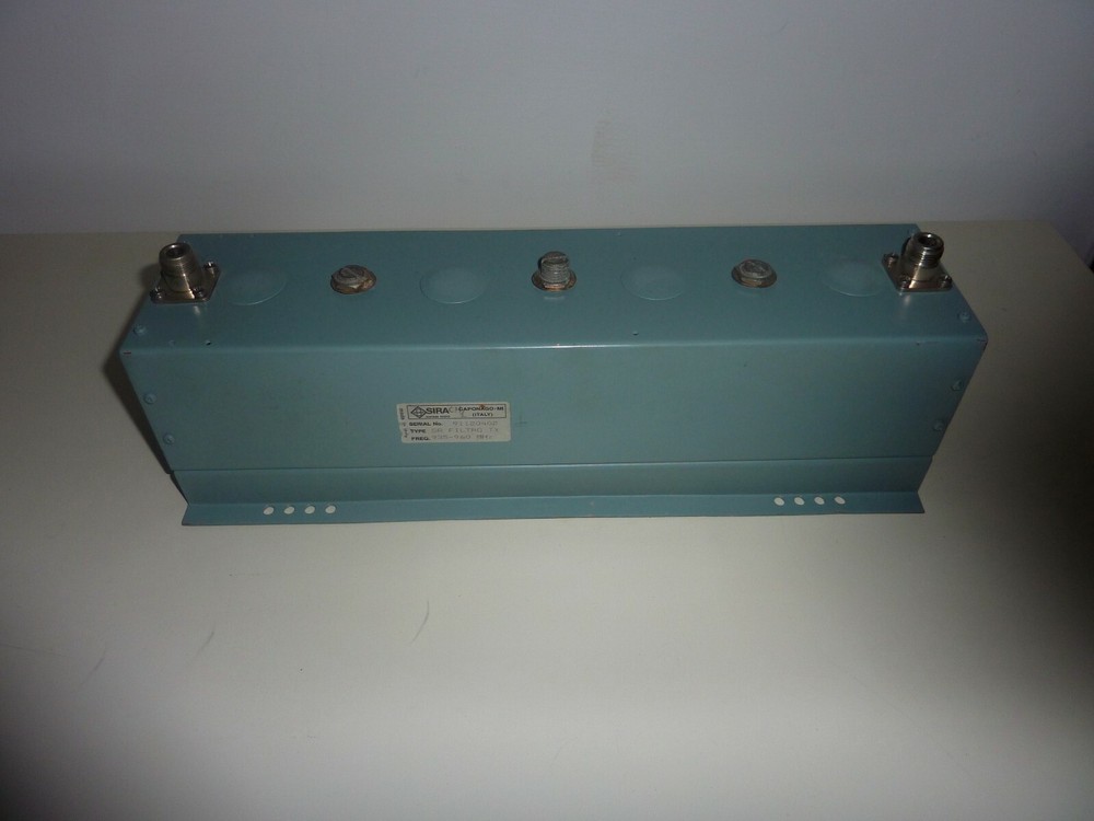 UHF Broadcast Professional Filter  - 4 Cells - Wide Band from 935 to 960 Mhz