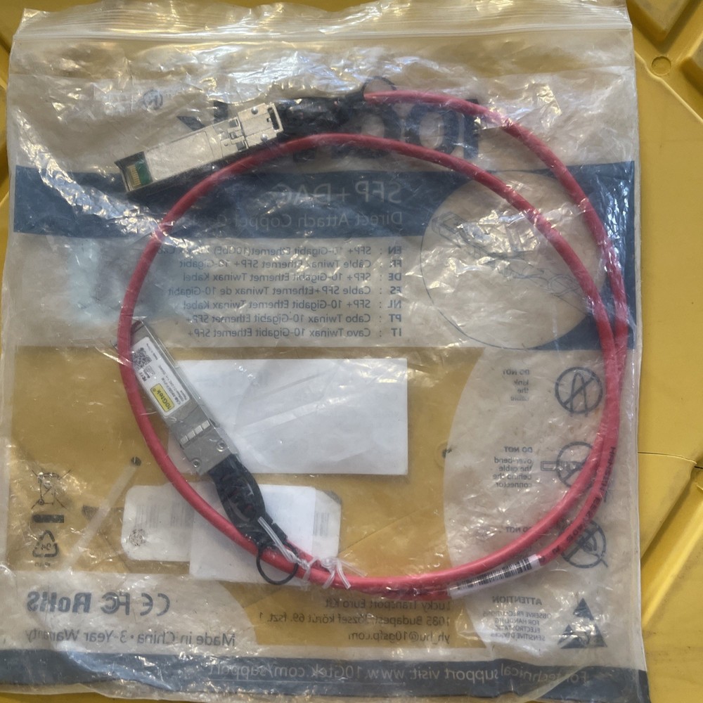 10gtek Cab-10gsfp-po.5m