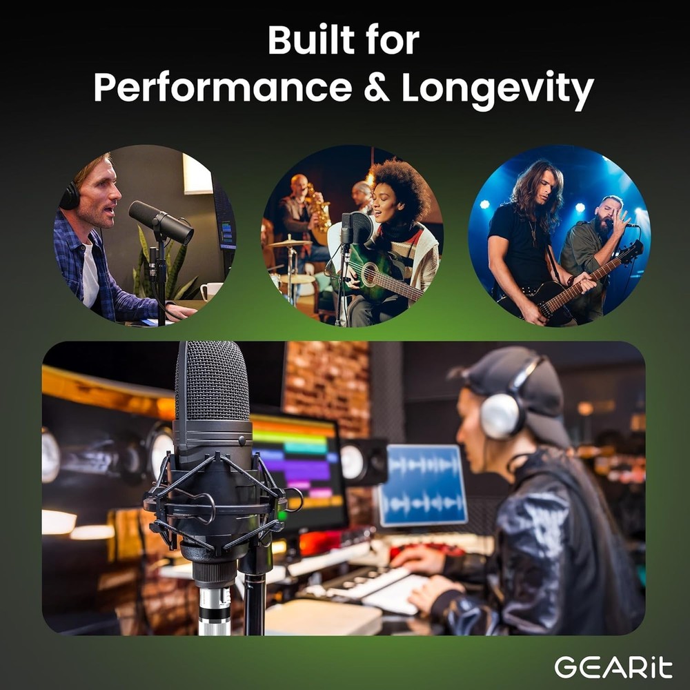 Versatile XLR Cable for Recording Studio